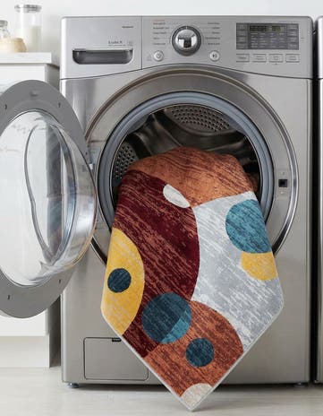 Kamala Washable Square Rug
