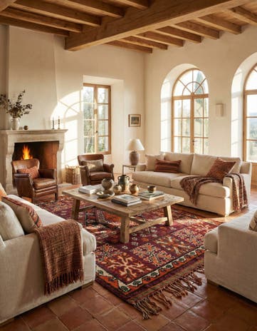 6' 11 x 10' 6 Berber Rug