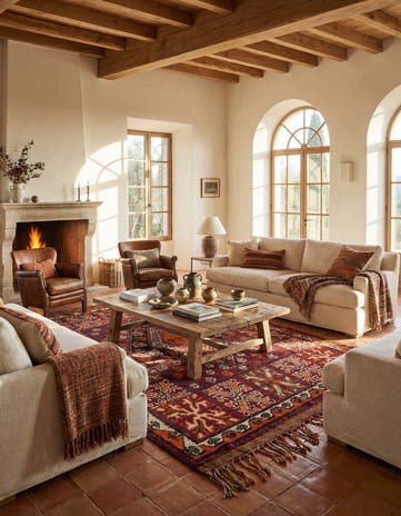 6' 11 x 10' 6 Berber Rug