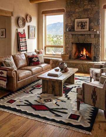 8' x 10' 8 Hand Knotted Darya Wool Rug