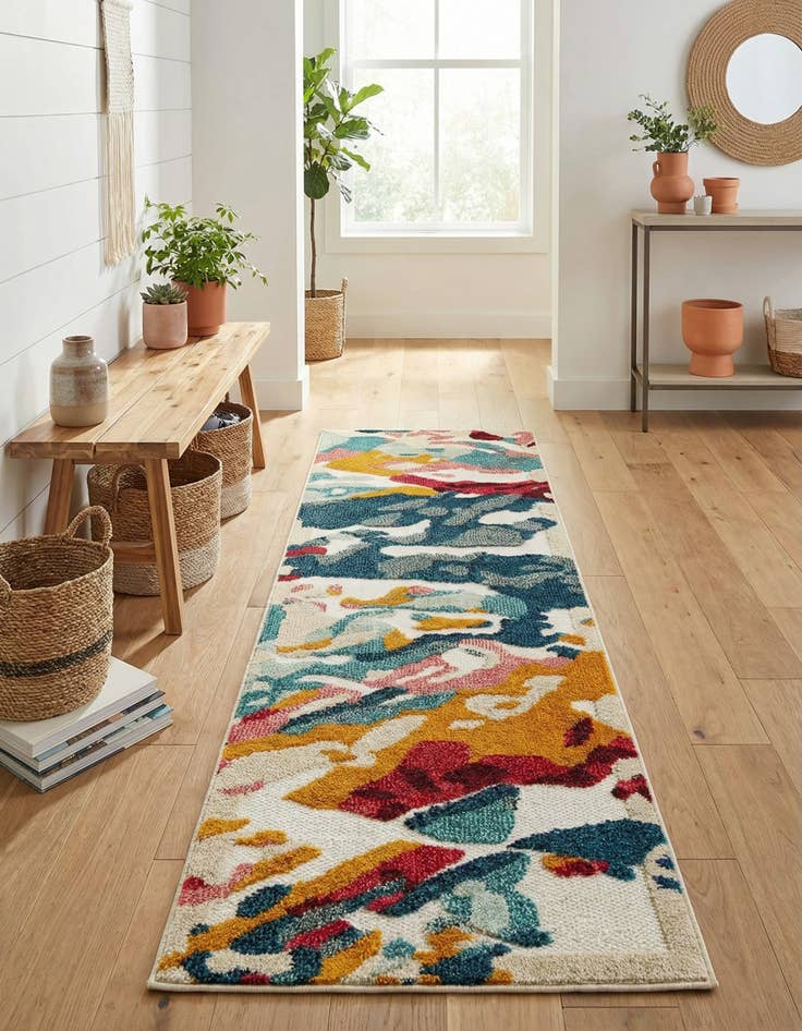 Detail image of 2' x 5'  Washable Casablanca Indoor / Outdoor Runner Rug