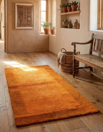 2' 3 x 4' 11 Hand Knotted Nepal Wool Rug