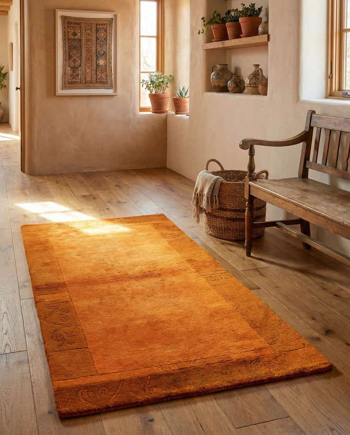 2' 3 x 4' 11 Hand Knotted Nepal Wool Rug