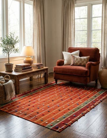 5' 1 x 6' 2 Jajim Rug