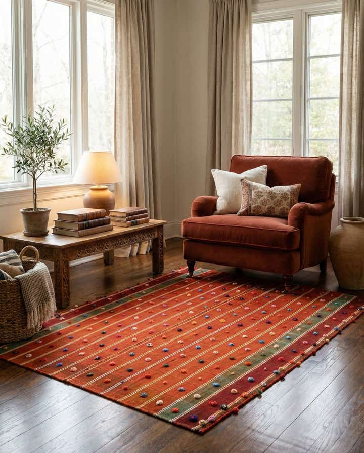 5' 1 x 6' 2 Jajim Rug