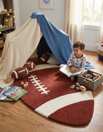2' 5 x 4' 3 Playtime Kids Wool Freeform Rug