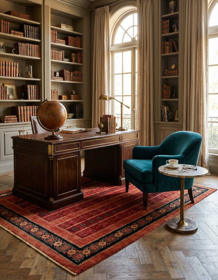 Detail image of 5' 2 x 7' Kashkuli Rug