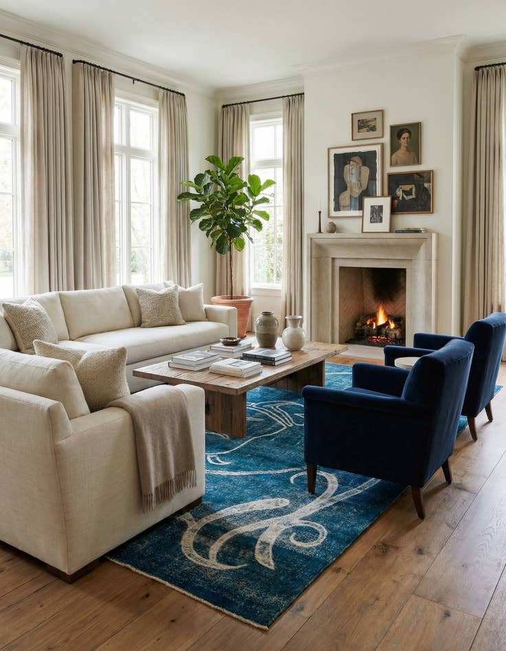 Detail image of 9' 4 x 11' 10  Hand Knotted Ultra Vintage Persian Wool Rug