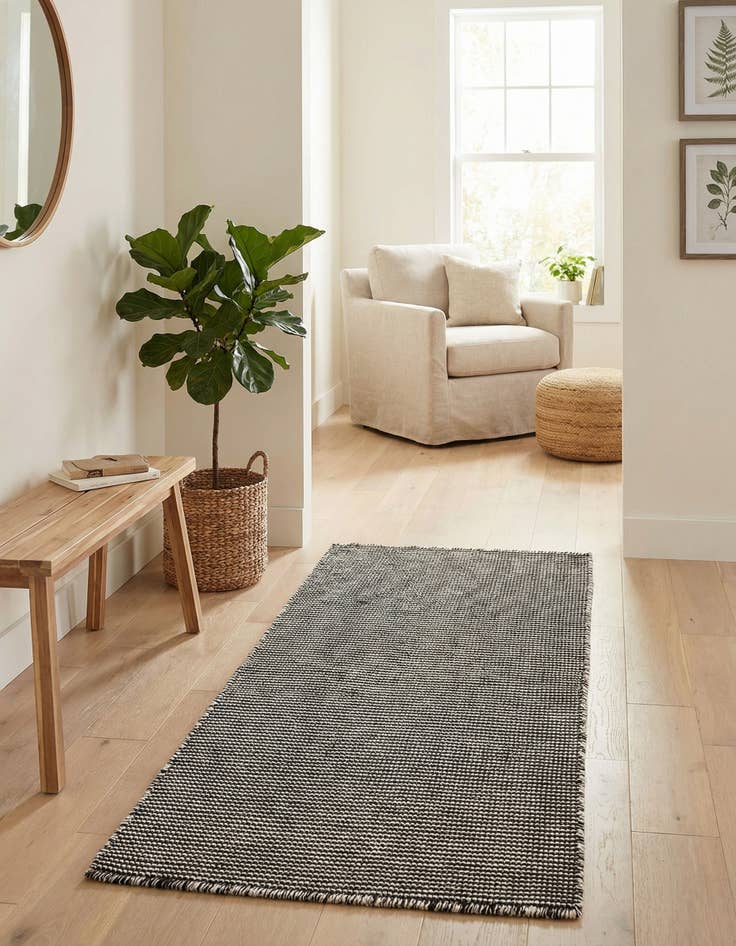 Detail image of 2' x 4' 1  Washable Jill Zarin Palm Springs Indoor / Outdoor Runner Rug