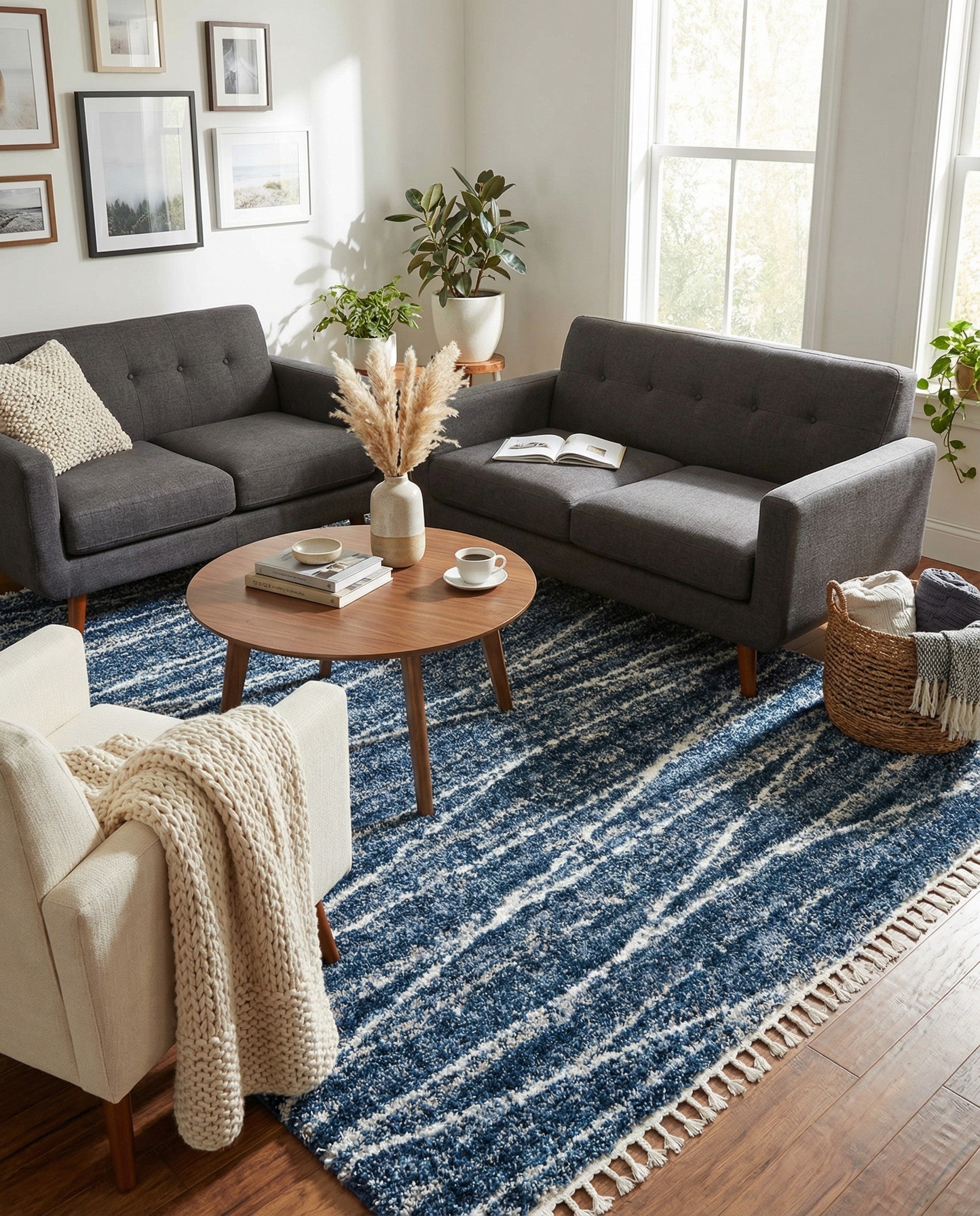  9' x 12' Serenity Shag Rug