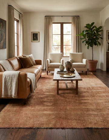 6' 4 x 8' 7 Hand Knotted Ultra Vintage Persian Wool Rug