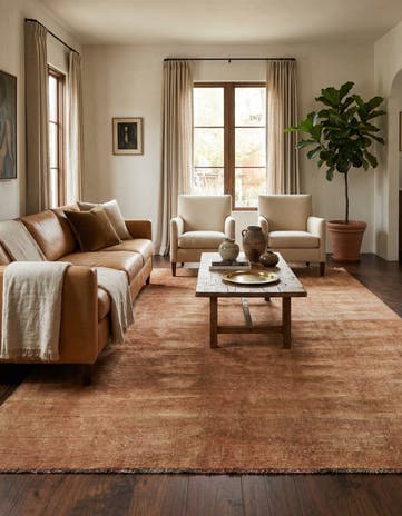 6' 4 x 8' 7 Hand Knotted Ultra Vintage Persian Wool Rug