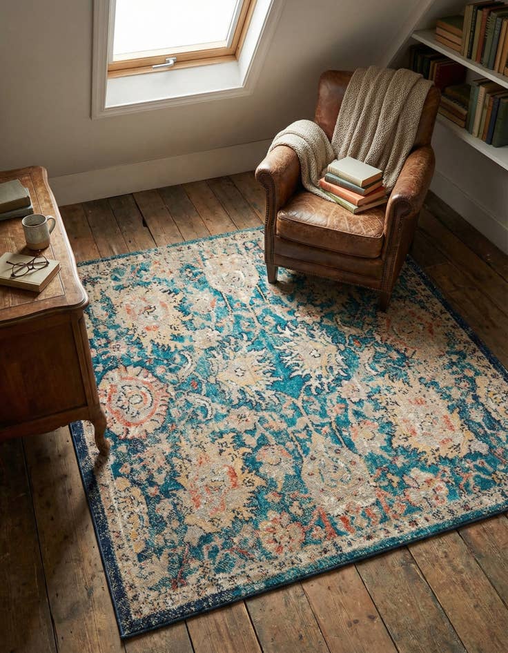 Detail image of  4' x 4' Lola Square Rug