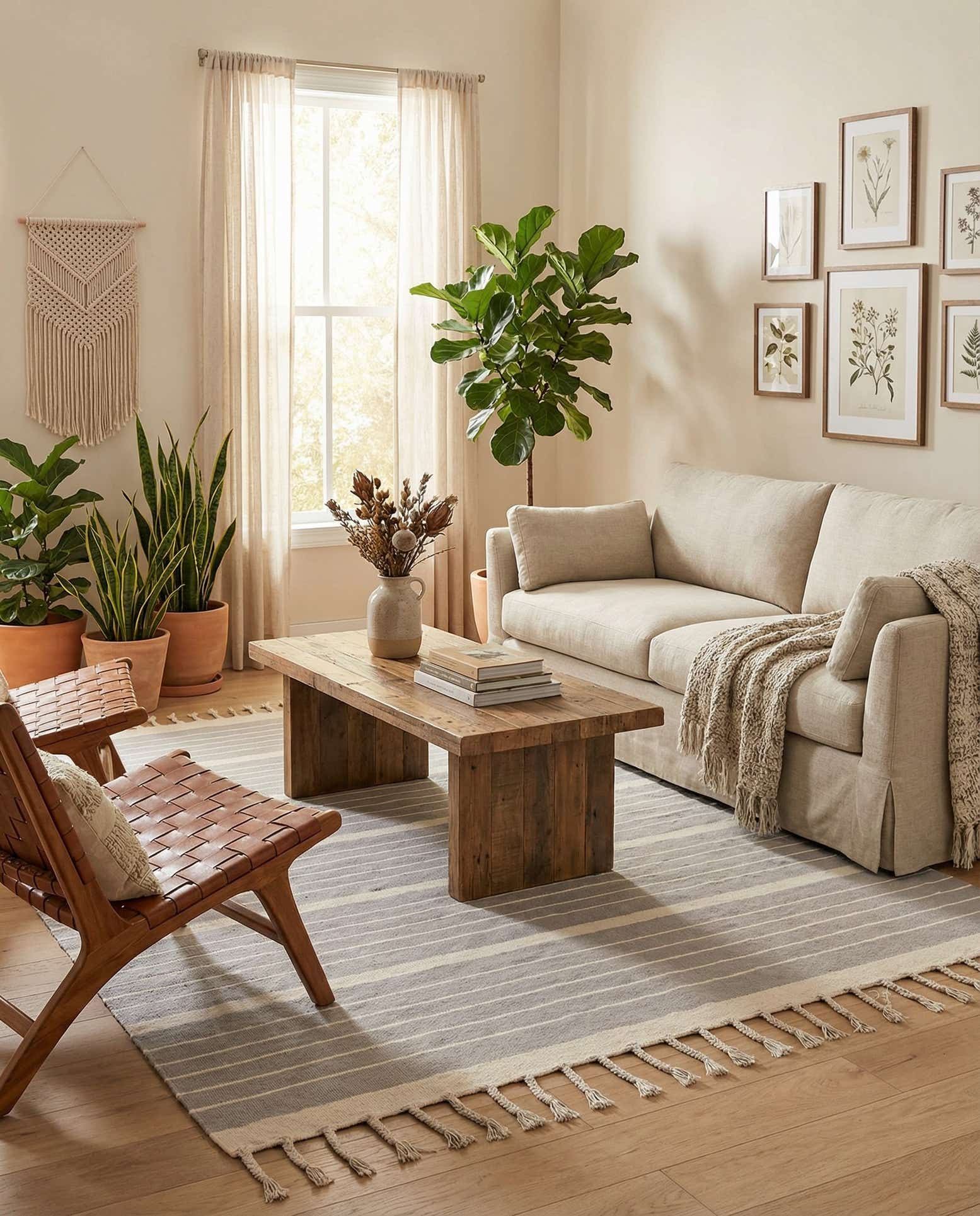 8' x 10' Hand Woven Chindi Cotton Rug