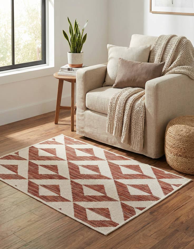 Detail image of 2' x 3'  Washable Jill Zarin Napa Indoor / Outdoor Rug