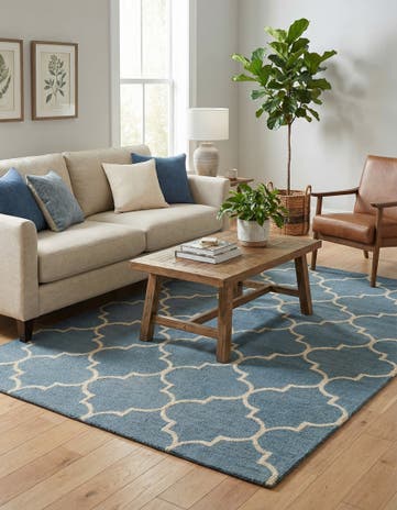 5' 1 x 8' Luna Wool Rug