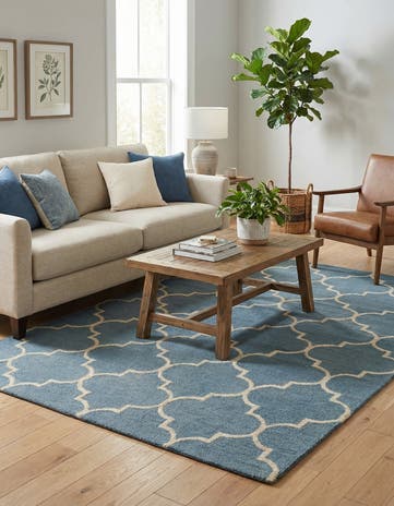 5' 1 x 8' Luna Wool Rug