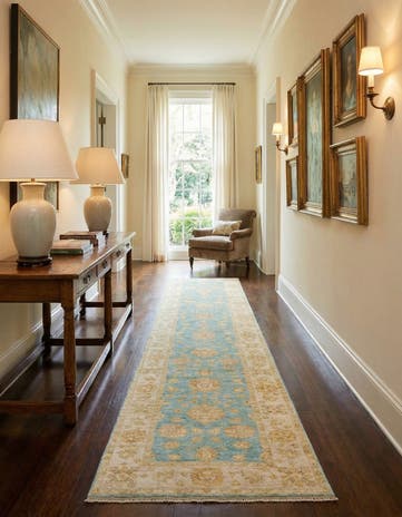 2' 6 x 14' 8 Kaizar Wool Runner Rug