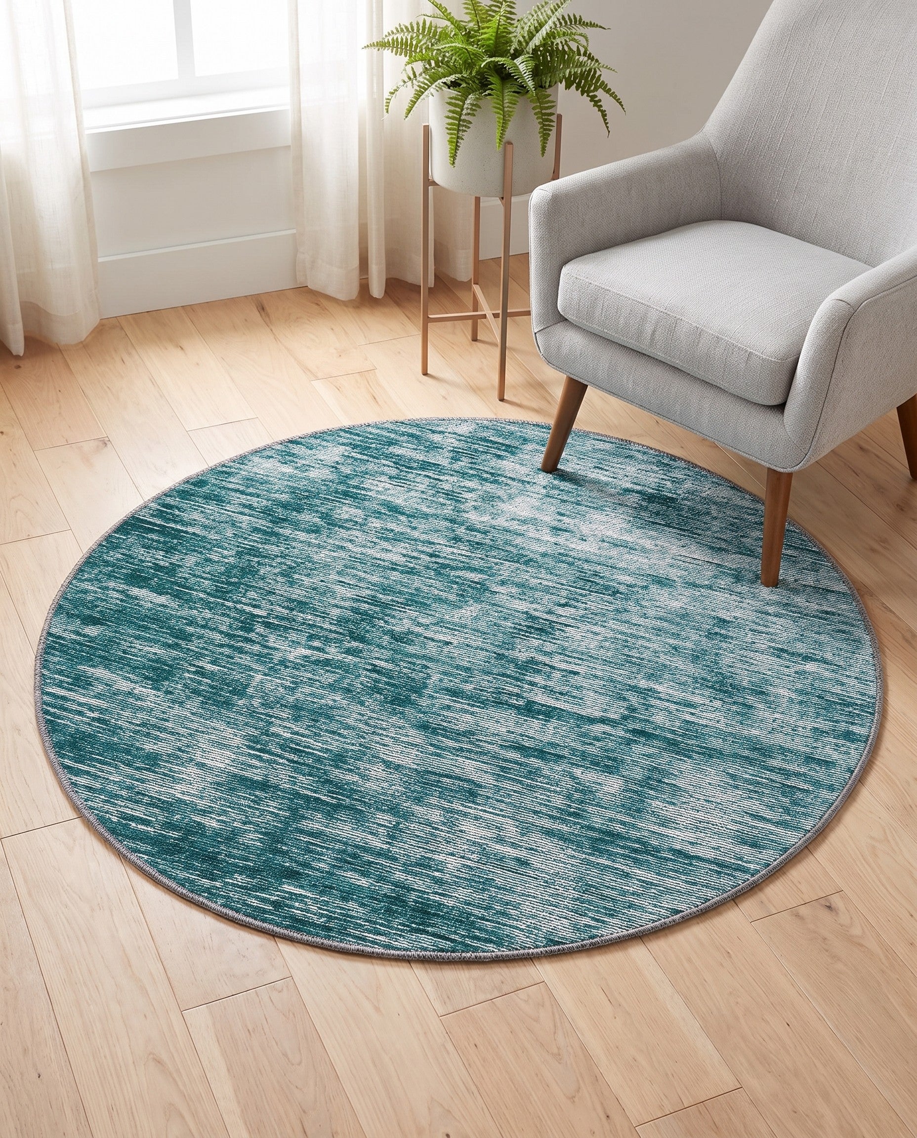 3' 6 x 3' 6 Asha Round Rug