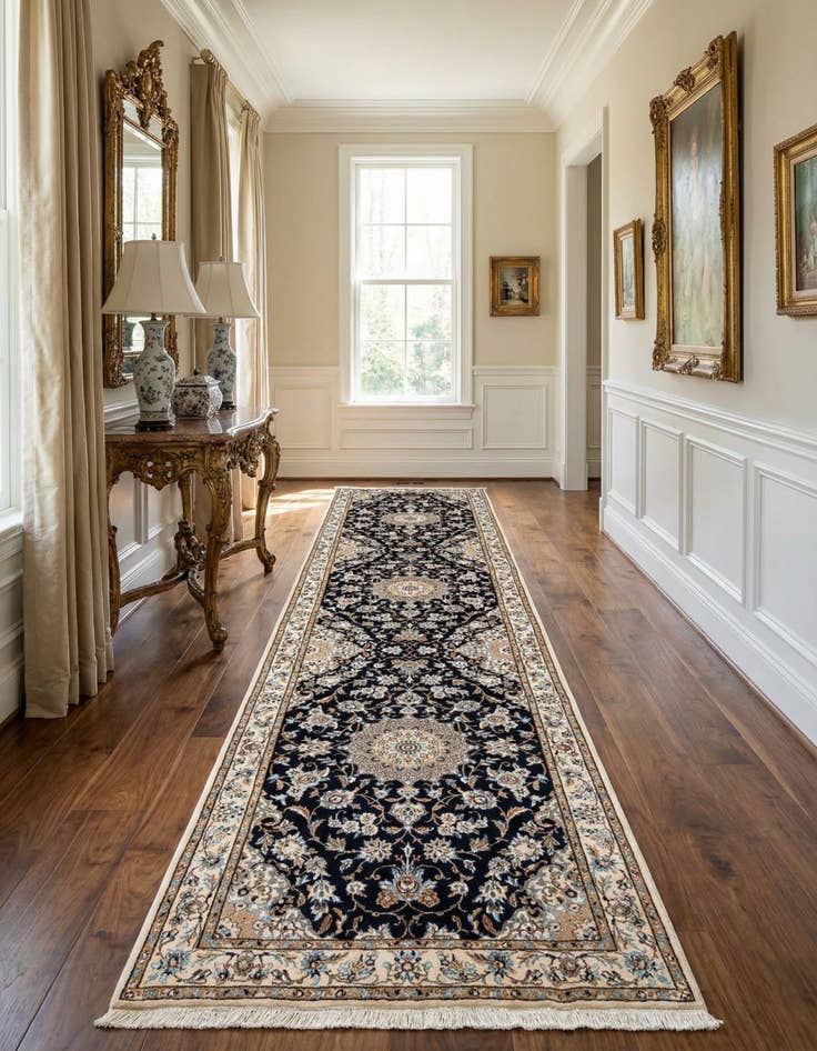 Detail image of 2' 4 x 10' 9 Nain Runner Rug