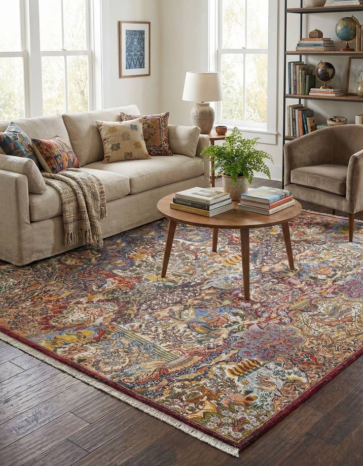 Detail image of 7' 9 x 7' 9 Boutique Square Rug