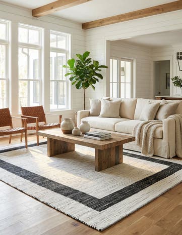 10' x 14' 1 Hand Woven Chindi Jute Rug