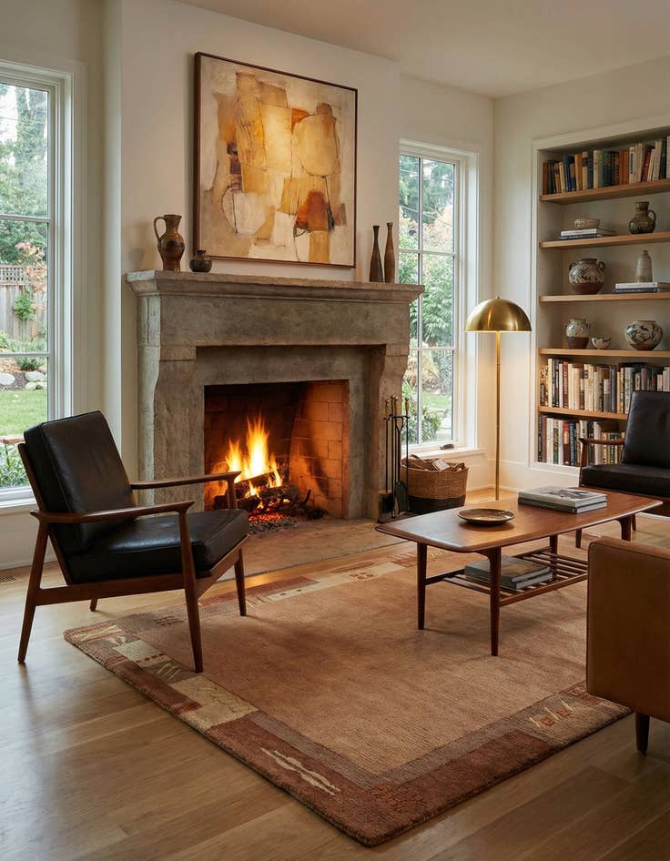 Detail image of  2' 5 x 4' 7  Hand Knotted Nepal Wool Rug