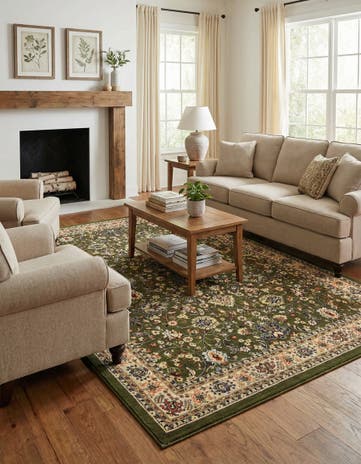 Green Yasmin Rug