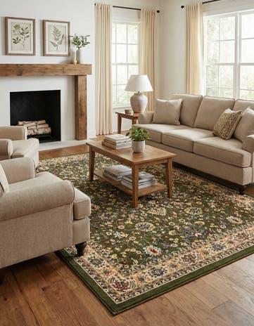 Green Yasmin Rug