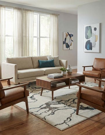 Ivory Madeline Rug