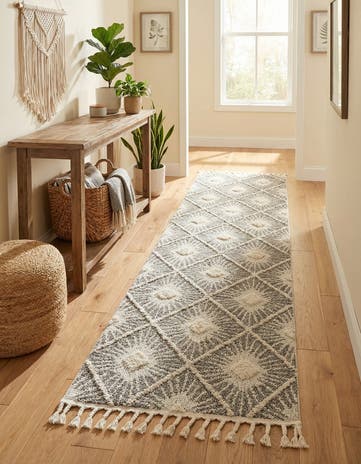 2' 7 x 12' Boho Runner Rug