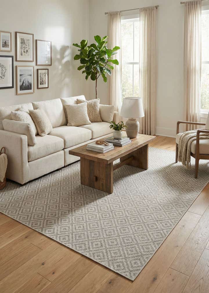 6' x 9' Easy-Clean Jill Zarin Costa Rica Indoor / Outdoor Rug