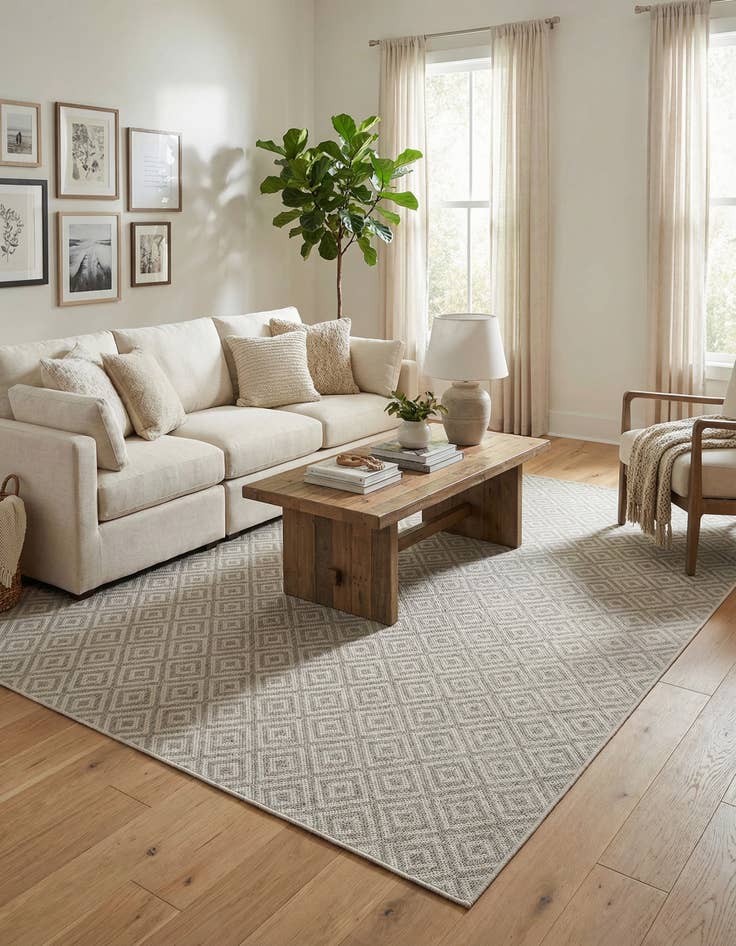 Detail image of 6' x 9' Easy-Clean Jill Zarin Costa Rica Indoor / Outdoor Rug