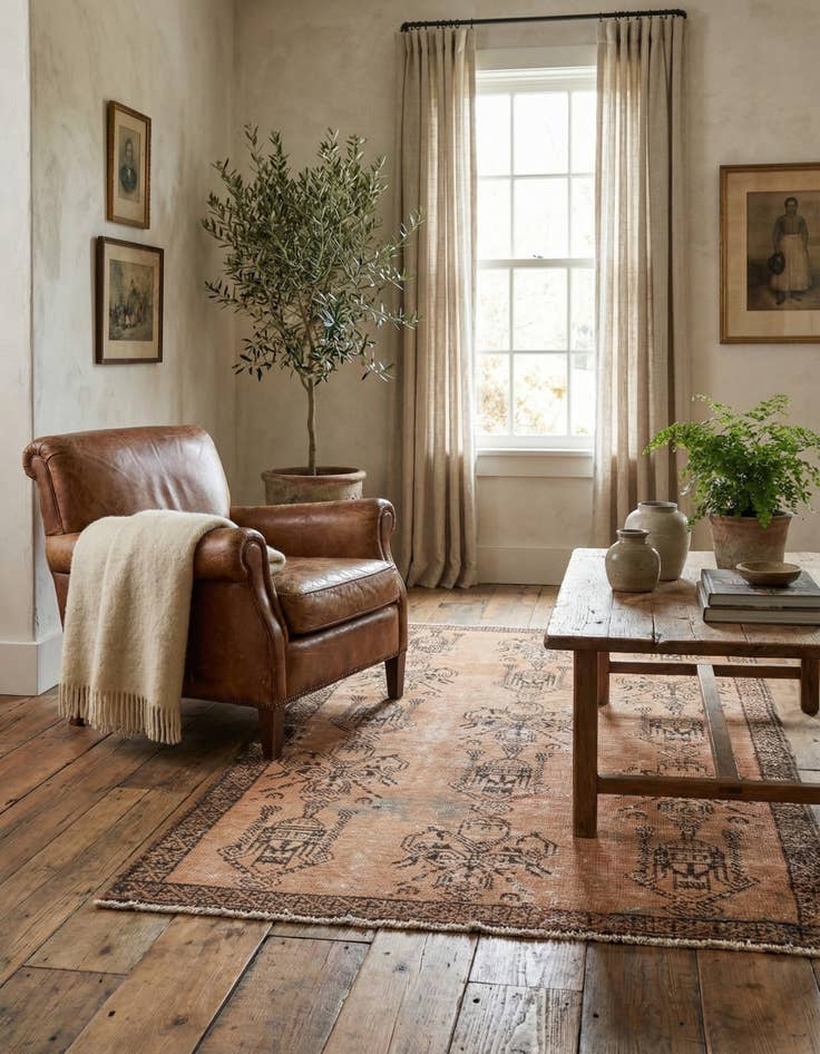 Detail image of 3' 1 x 5' 7  Hand Knotted Ultra Vintage Persian Wool Runner Rug