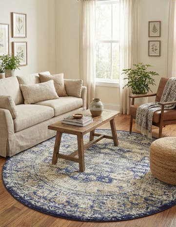 8' x 8' Charlotte Round Rug