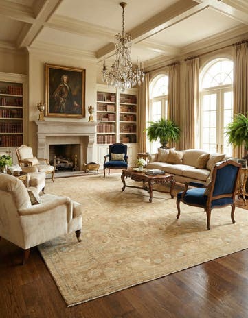 13' 7 x 19' 4 Ziegler Wool Rug