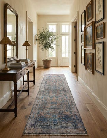 2' 5 x 10' Hamedan Runner Rug