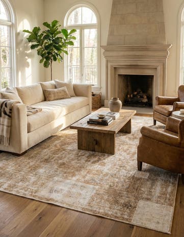 7' 10 x 11' 7 Hand Knotted Ultra Vintage Persian Wool Rug