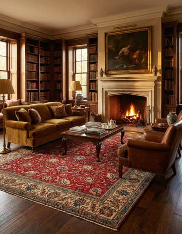 9' 8 x 12' 6 Hand Knotted Tabriz Persian Wool Rug