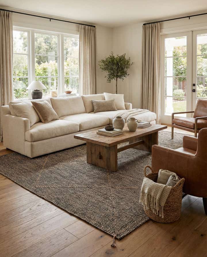 7' 10 x 9' 5 Hand Knotted Darya Wool Rug