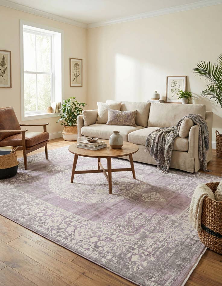 Detail image of 10' x 13' New Vintage Rug