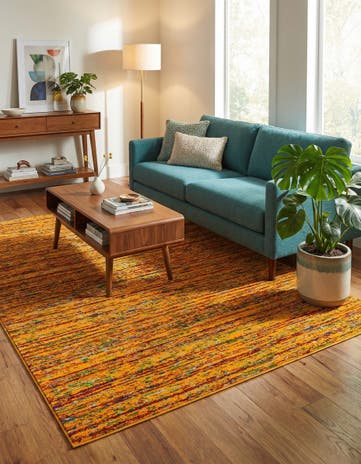 Yellow Calypso Rug