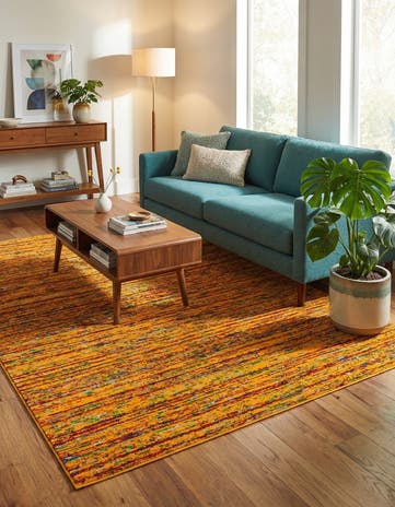 Yellow Calypso Rug