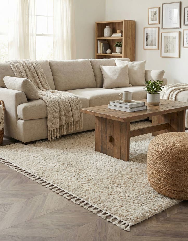 5' x 8' Athena Shag Rug