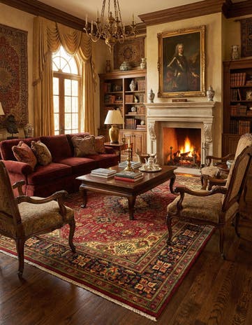 6' 6 x 9' 10 Hand Knotted Tabriz Persian Wool Rug