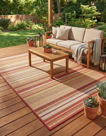 6' x 9' Easy-Clean Baja Indoor / Outdoor Rug