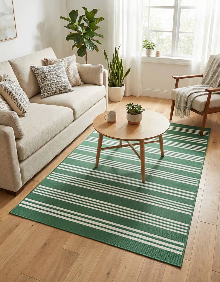 Detail image of 3' 3 x 5' 3  Washable Jill Zarin Palm Springs Indoor / Outdoor Rug