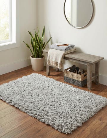 Ash Infinity Shag Rug