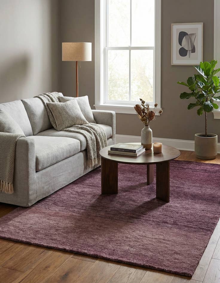 Detail image of 5' x 6' 9  Hand Knotted Kashkuli Gabbeh Wool Rug