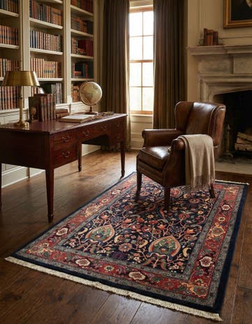 3' 8 x 5' 4 Bidjar Wool Rug